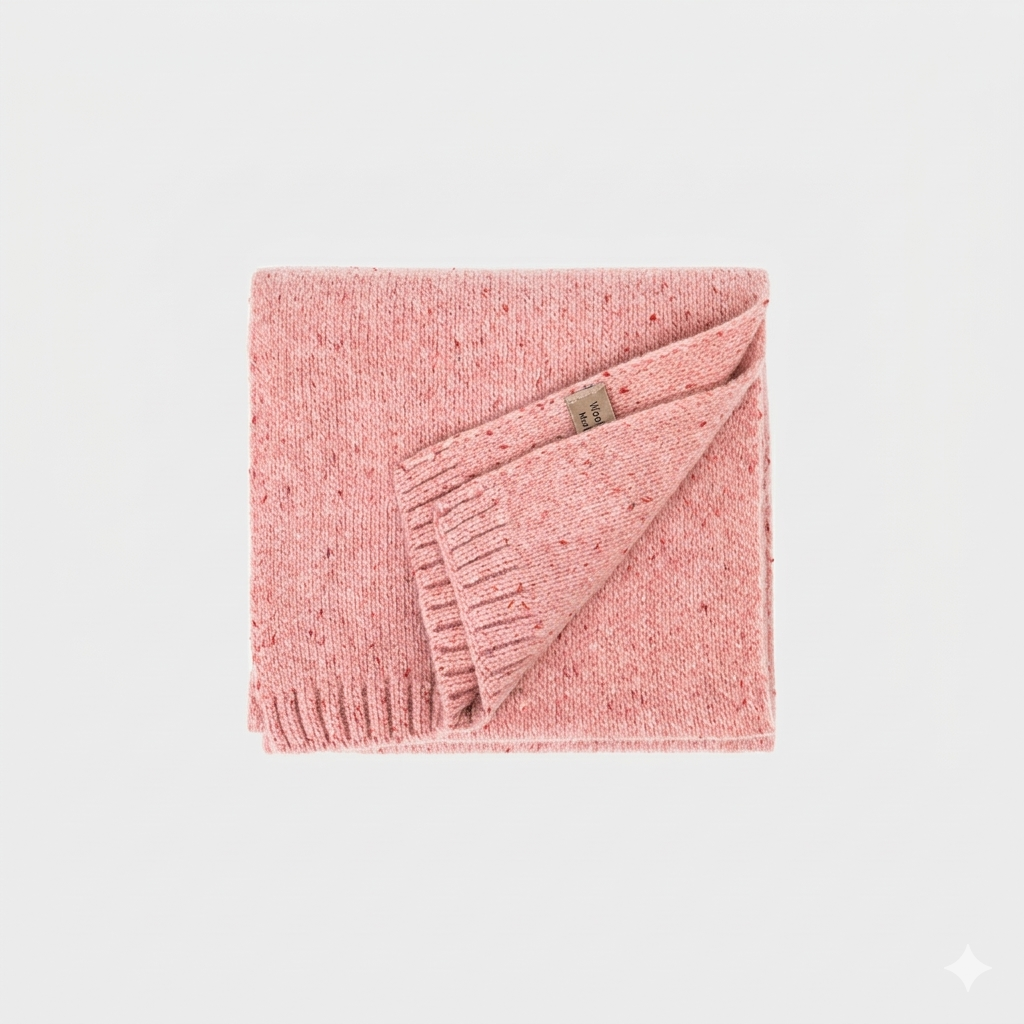 Mid-Length Wool Scarf