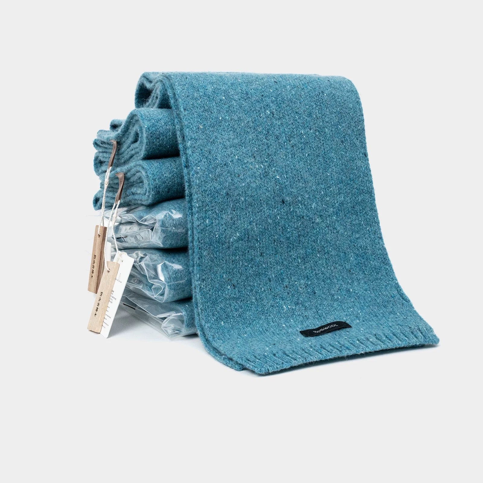 Mid-Length Wool Scarf