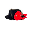 Crimson Wing Punk Mini Derby Hat