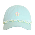 Pastel Dream Ruffle Baseball Cap