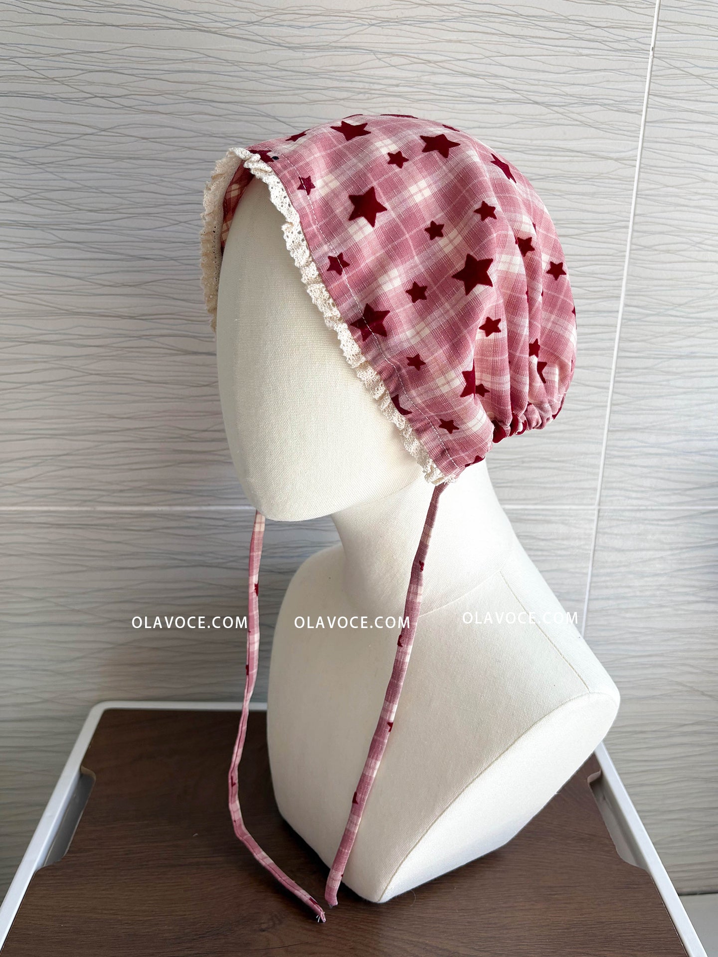 Harvest Star Plaid Bonnet